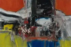 Thomas Gleghorn, Positano Souvenir, 1965, Oil on Board