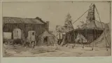 Bim Hilder, The Circus, Etching