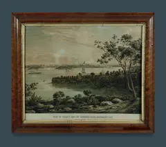 Edward Baker Boulton, View of Sydney and the Harbour from Mossman's Bay, Looking South West, c.1879
