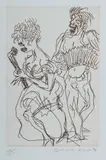 Donald Friend, Musicians, 1987, Etching 46/50