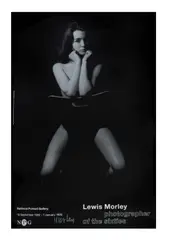 Lewis Morley, National Portrait Gallery, London, 'Lewis Morley photographer of the sixties' Exhibition Poster, 1990