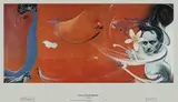 Brett Whiteley, Portrait of Charles Baudelaire, Offset Lithograph 7/100