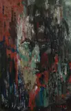 Dickson Yates, Untitled (Face), c.1960, Oil on Canvas