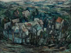 Desiderius Orban, Way to Provence, Oil on Canvas