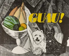 Fernando Bellver, Bodegon: Guau!, 1985, Colour Etching 34/99