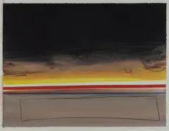 Storm Passing by Nan Montgomery, 1981, Mixed Media on Paper, offered Dec 2022