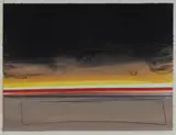 Nan Montgomery, Storm Passing, 1981, Mixed Media on Paper
