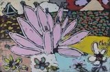Malcolm de Chazal, Flowers and Coast, Gouache