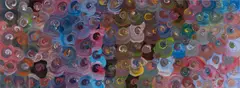 Joyce Huddleston, Lily Root Reflections, 2000, Acrylic on Canvas