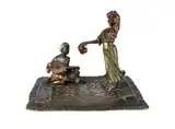 Franz Bergman, Cold Painted Bronze Figural Group