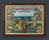Charles Henry Hunt, Hydro-Majestic Hotel, Medlow Bath, c.1920s, Original vintage lithographic poster pub. Bloxham & Chambers Ltd, Sydney