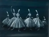 Loudon Sainthill, Les Sylphides, 1942, Gouache