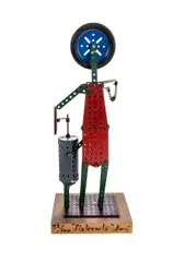 Enrico Baj, Maternita, 1973, Meccano Sculpture ed. 92/100