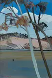 Arthur Boyd, Black Swan on the Shoalhaven, Oil on Board