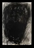 Mike Parr, Self Portrait, No.6