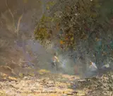 W Rubery Bennett, Figures in the Bush