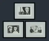 Robert Dickerson, (3), Lithograph (3) 19/30