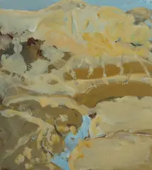 Luke Sciberras, Plein Air Study I, 2008, Gouache on Paper
