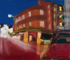 Susan Baird, Hotel Hollywood II (Surry Hills, Sydney), 2006, Oil on Linen
