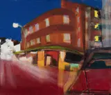 Susan Baird, Hotel Hollywood II (Surry Hills, Sydney), 2006, Oil on Linen