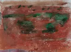 Idris Murphy, Untitled (Landscape), Handworked Monotype