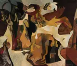 Franz Kempf, The Dreamtime, 1969, Oil on Canvas on Board