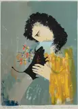 David Boyd, Bull Effigy, 1969, S/Print Proof