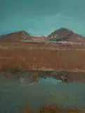 David Naseby, Kimberley Reflection, 1998, Oil on Canvas