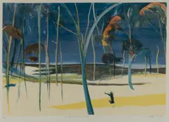 Bundanon Quartet III by Arthur Boyd, 1991, Lithograph 79/137, sold Aug 2022