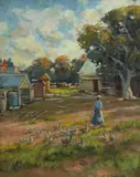 John Samuel Watkins, Berry [NSW], Oil on Panel