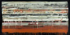 Paul Battams, Mocca Run, 2002, Acrylic on Canvas
