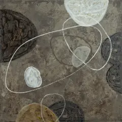 Paul Battams, Moon Stones, 2006, Acrylic on Canvas