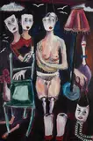 Suzie Marston, Fragments, Acrylic on Canvas