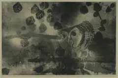 Clifton Pugh, Owl, Aquatint Etching 33/40