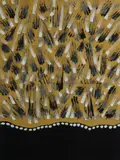Marcia Purdie, Monsoon, 2001, Natural Ochres on Canvas