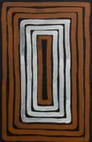 Ronnie Tjampitjinpa, Tingarri Campsite, 1997, Acrylic on Canvas