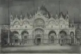 Albany E. Howarth, Basilica di S. Marco, Venice, 1913, Pencil