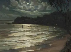 Howard Barron, Nelson Bay, NSW, Oil on Canvas on Board