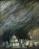 Jörg Schmeisser, Ladakh Series, 1985, Coloured Etching 56/100