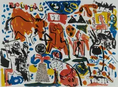 Untitled by Graham Fransella, S/Print 20/20, sold Jul 2022