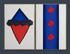 John Lethbridge, (2), Acrylic & Gouache on Gesso on Board (2)