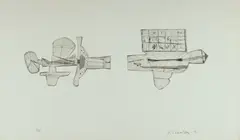 Ann Thomson, Untitled, 1979, Two Plate Etching 2/10