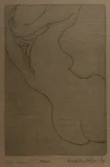 Frank Hodgkinson, Nude III,' Paris, 1998, Etching A/P