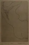 Frank Hodgkinson, Nude III,' Paris, 1998, Etching A/P