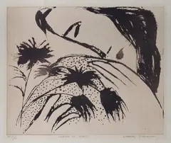 Charles Blackman, Leaves of Grass, Aquatint A/P vi/vi (ed. 50)