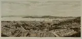 William Potts, City of Wellington N.Z, 1889, Colour Lithograph