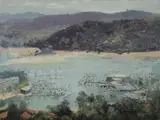 Allan Waite, R.P.A.Y.C. Pittwater, Oil on Canvas on Board