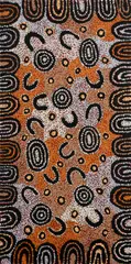 Shiralee Campbell Naparrula, My Mother's Country Umarra, 2019, Acrylic on Linen