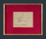 Léon Gischia, Hand Drawing, 1948, Pen & Ink