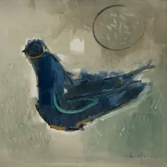 John Chin Young, Hawaiian Dove, 1969, Oil on Canvas